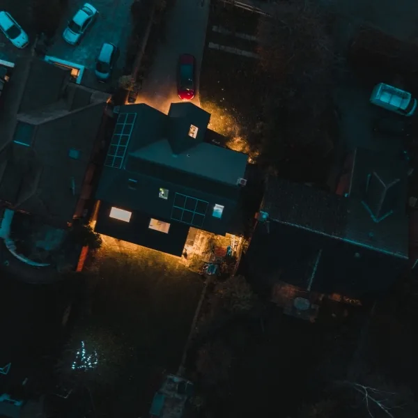 Voorbeeld huis met stroom dankzij noodstroom pakket