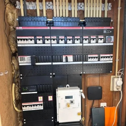Groepenkast aangepast voor zonnepanelen